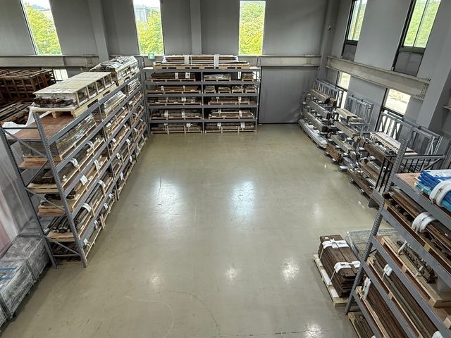 관월당 부재가 보관돼 있는 전통건축수리기술진흥재단