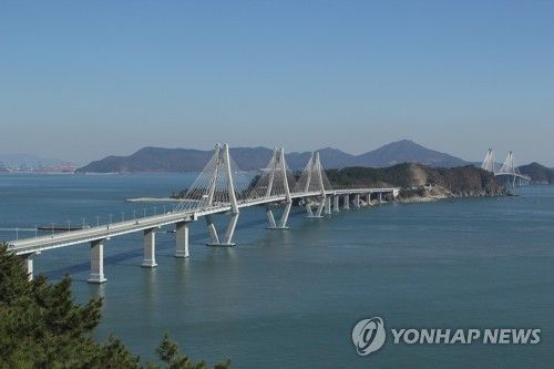 거가대교 전경