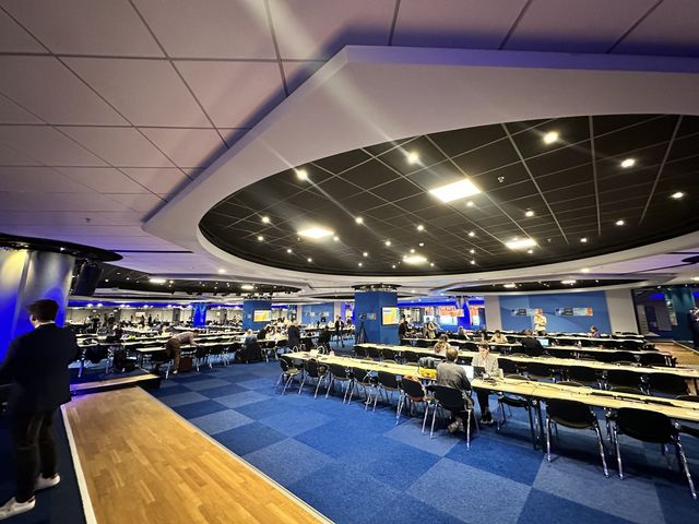 정상회의장 내 프레스센터