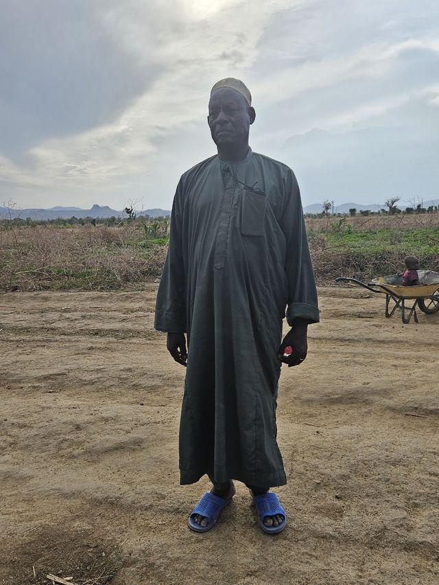 카메룬 미나와오 난민캠프의 알리 아바차(59) 씨