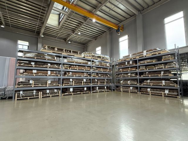 전통건축수리기술진흥재단에 보관된 부재들 