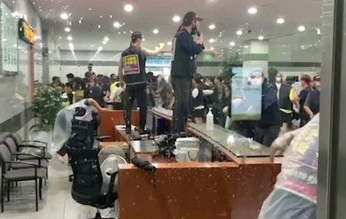 현대제철 비정규직지회 당진제철소 점거 농성