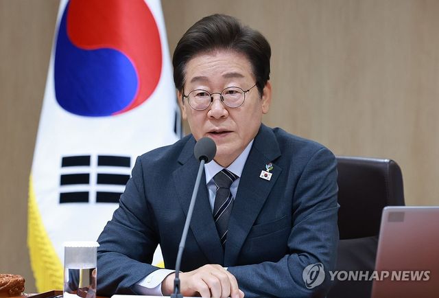 이재명 대통령 국무회의 주재