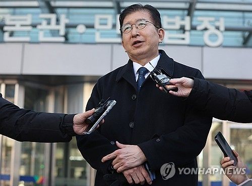 올해 2월 19일 1심 선고를 마친 뒤 입장발표하는 이상식 의원
