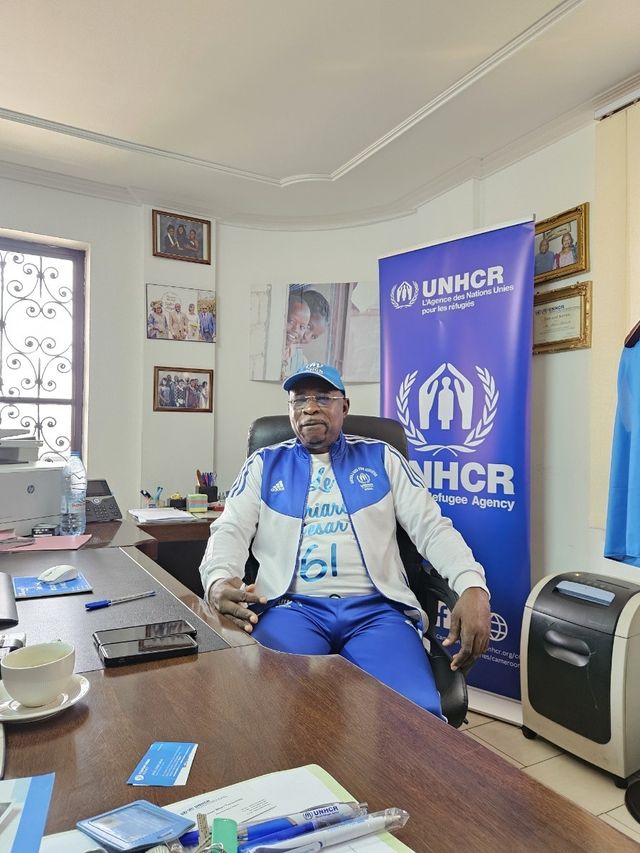 유엔난민기구(UNHCR) 카메룬대표부의 세사르 음바브 칠롬보 부대표