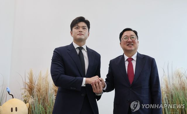 대전시장 만난 김용태 위원장