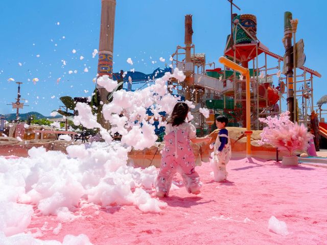 롯데워터파크 핑크 아일랜드