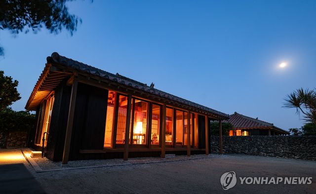 다케토미섬의 호시노야 다케토미지마 [사진/임헌정 기자]