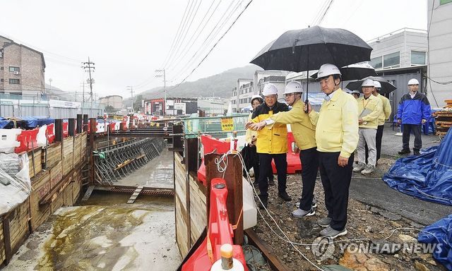 임기근 차관, 장마철 재난재해 예방 현장방문
