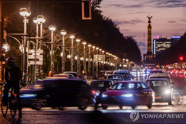 베를린 시내 도로