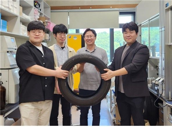 폐타이어 재활용 기술 개발한 KAIST 연구팀 