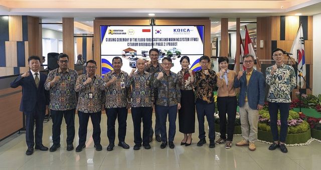 코이카, 인도네시아에서 홍수 예·경보 시스템 구축