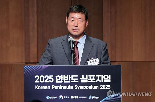 환영사 하는 황대일 연합뉴스 사장