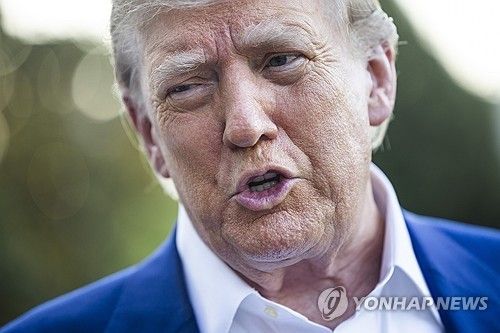 도널드 트럼프 미국 대통령