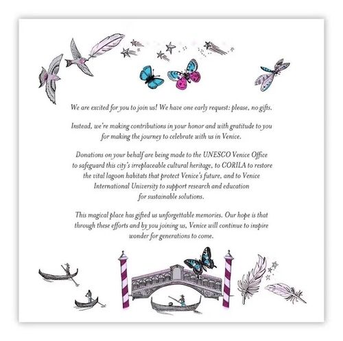 제프 베이조스 결혼식 초대장