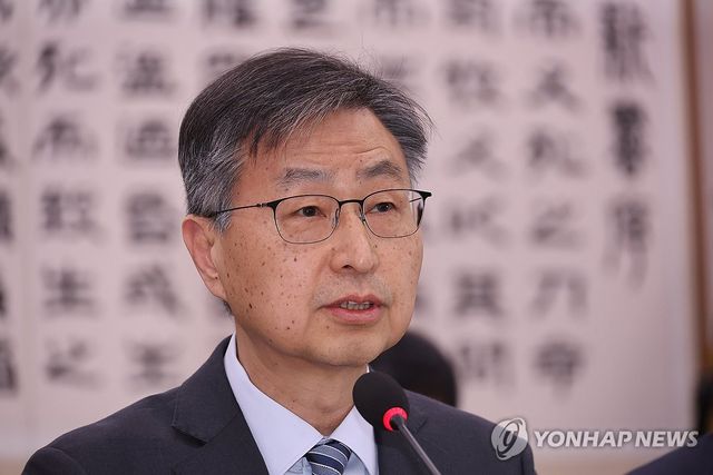 인사말하는 최재해 감사원장