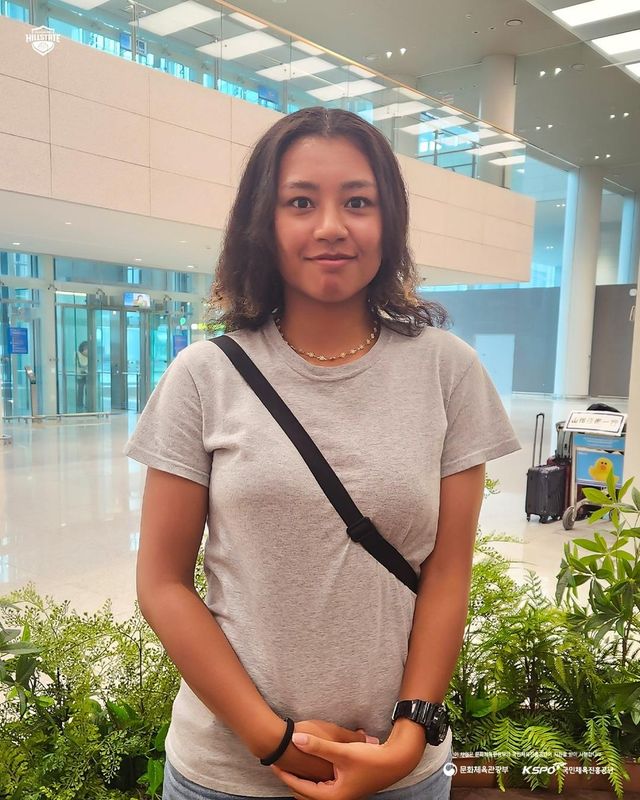 현대건설의 새 아시아 쿼터 선수 야우치 