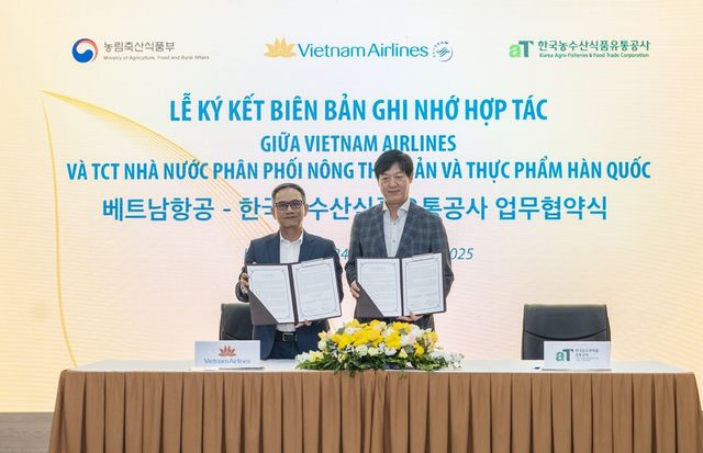 aT, 베트남항공과 'K푸드 기내식 제공' MOU