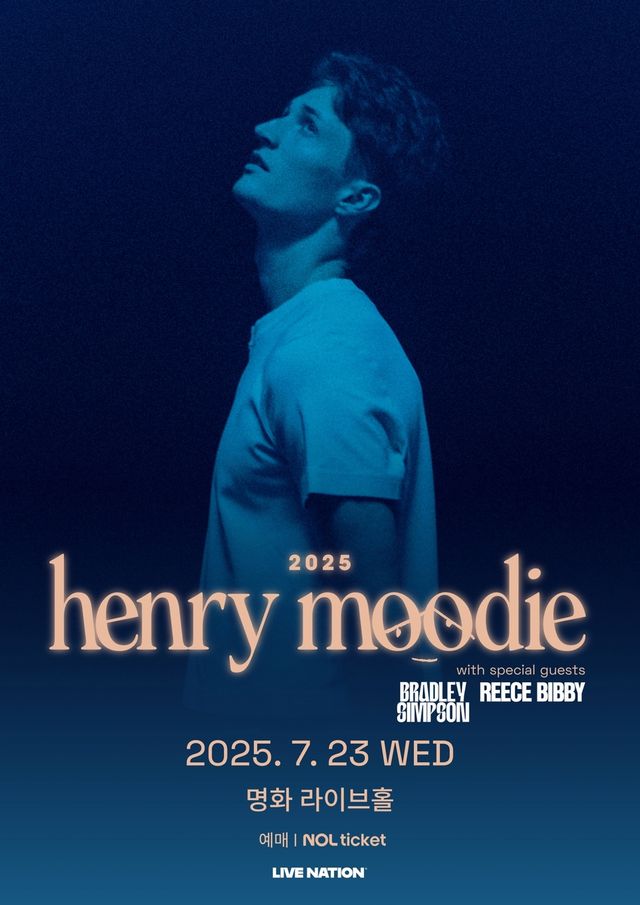 헨리 무디 내한공연 포스터