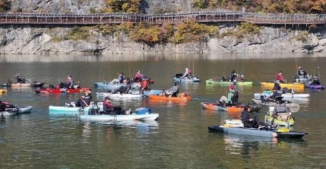 스포츠 피싱 대회 모습