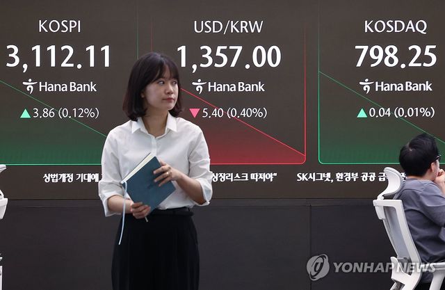 코스피·코스닥 지수 상승 출발, 원/달러 환율은 하락