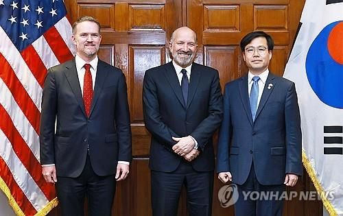 미국 상무부 장관과 미국무역대표부 만난 여한구 통상교섭본부장