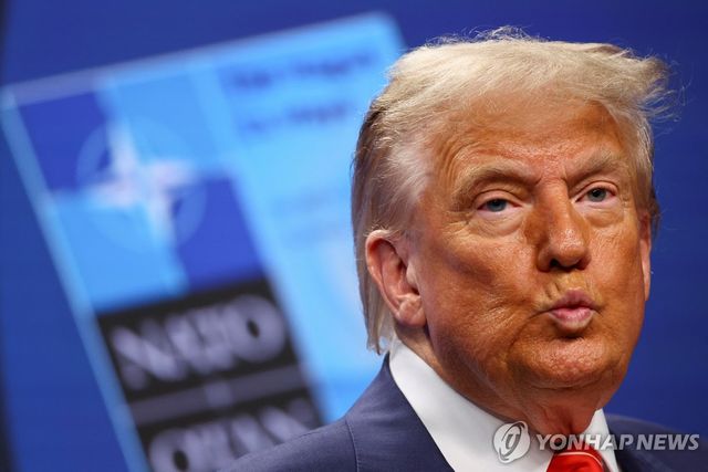 도널드 트럼프 미국 대통령