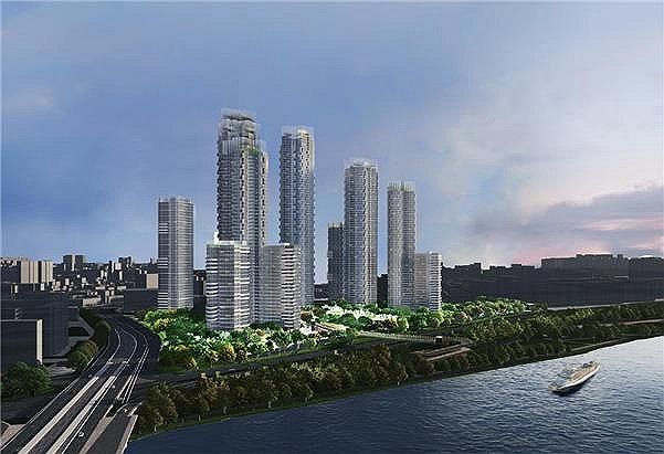 압구정 현대아파트 재건축 조감도. [서울시 제공. 재판매 및 DB 금지]