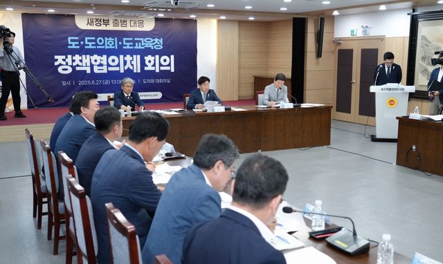 새정부 출범 대응 정책협의체 회의