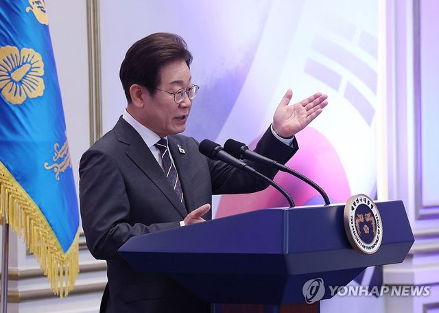 이재명 대통령, 국가유공자 초청 행사