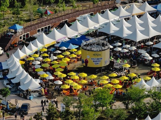 부안마실축제 찾은 관광객들