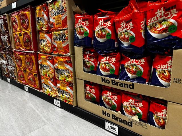 이마트 PB라면 '노브랜드 라면한그릇'