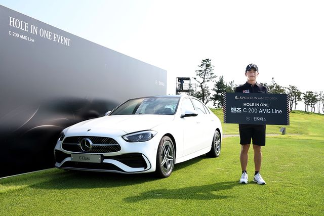 3라운드 17번 홀에서 홀인원 작성한 박현서