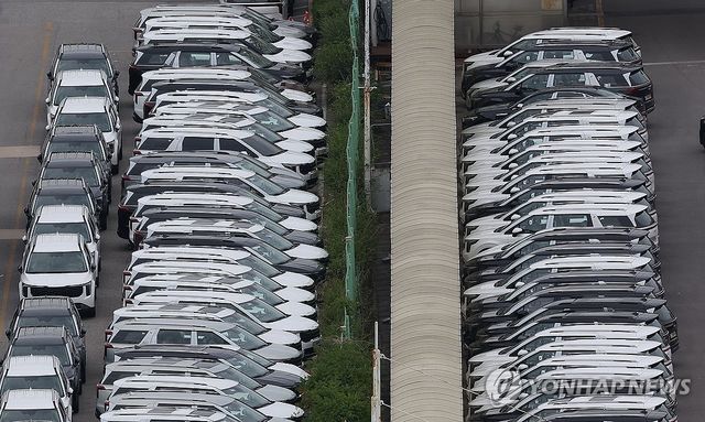 관세 여파에 지난달 국내 자동차 생산 규모 감소