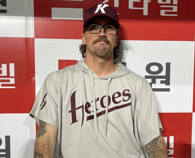 키움 히어로즈 왼팔 투수 라클란 웰스