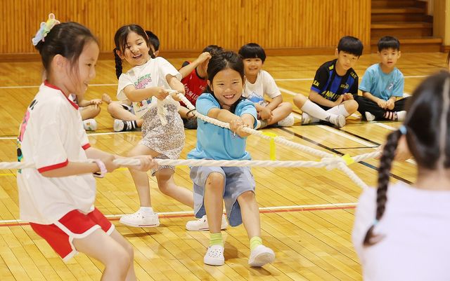 수원초등학교 신체활동 수업