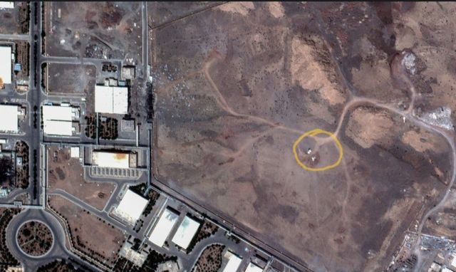 27일 촬영된 나탄즈 핵시설 위성 사진