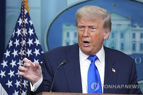 도널드 트럼프 미국 대통령