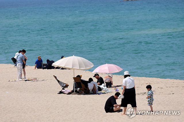 경포해변 나들이
