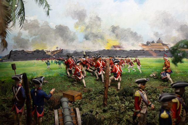 영국의 필리핀 침략 과정을 그린 디오라마 [사진/성연재 기자] 