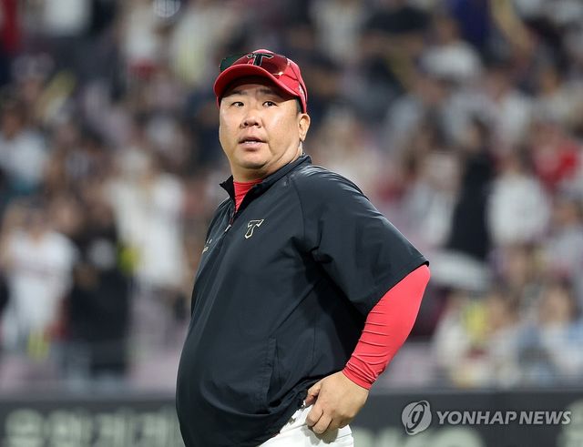 승리한 이범호 감독