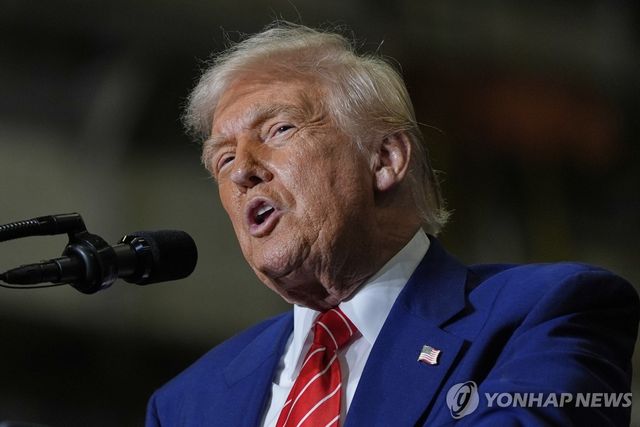 도널드 트럼프 미국 대통령 