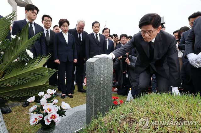 5·18묘지 참배 김문수