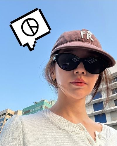 투표 인증한 가수 겸 배우 윤은혜