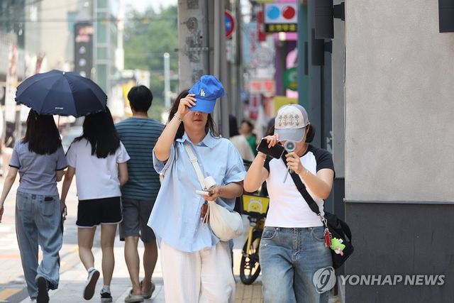 '너무 뜨거워…대구 폭염경보'