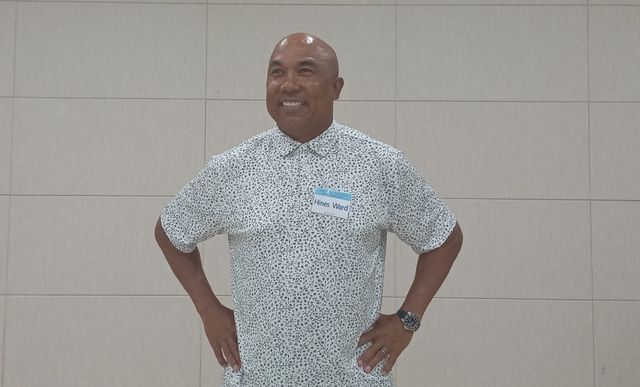 연합뉴스와 인터뷰 하는 하인즈 워드