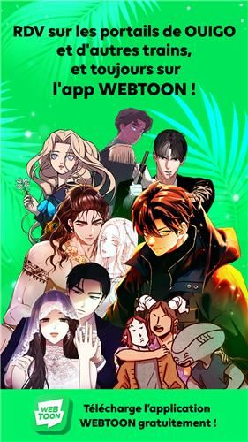 네이버웹툰, 프랑스 테제베 플랫폼 전용 콘텐츠로