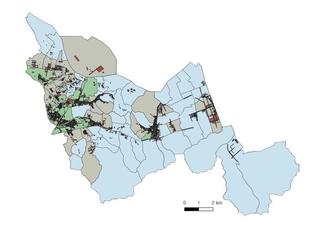 2022년 8월 서울 침수흔적도
