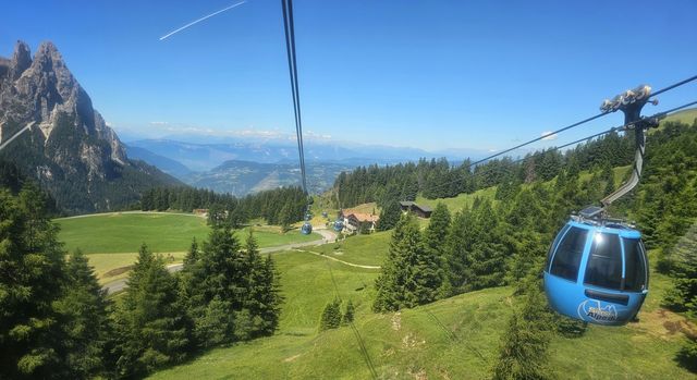 남티롤 자이저 알름(Seiser Alm) 케이블카