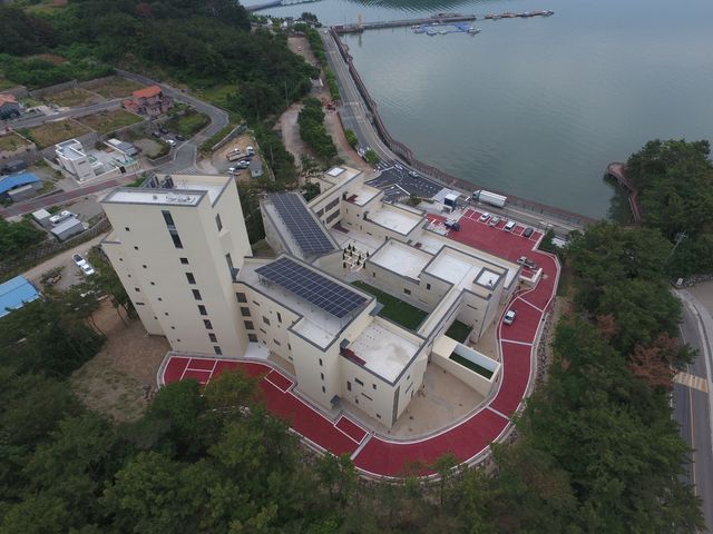 고성 유스호스텔 전경